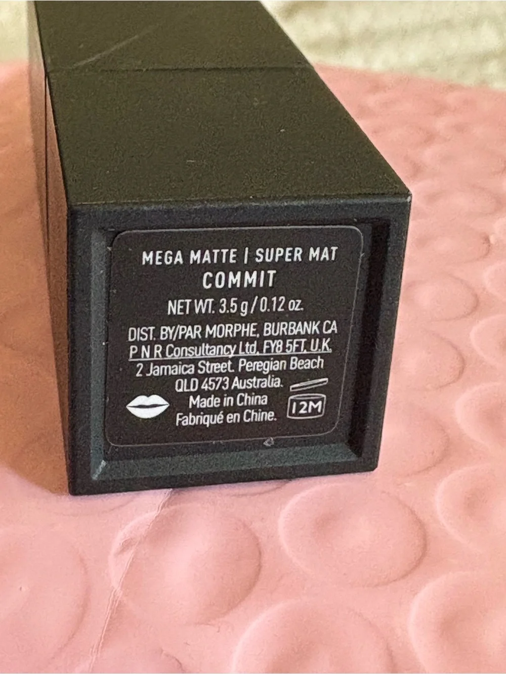 Morphe Commit Chai Latte Mega Matte / Warm Nude / Brown Nude Super Mat Lipstick